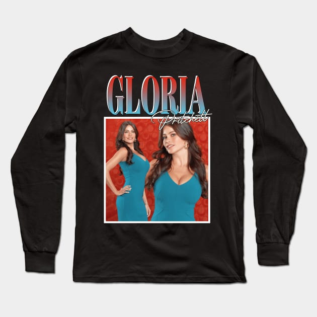 Gloria Pritchett Long Sleeve T-Shirt by TeesBySilvia